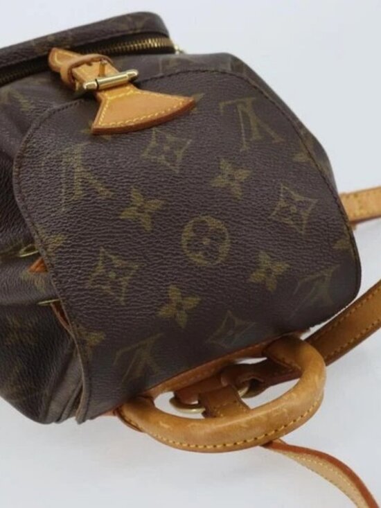 LOUIS VUITTON Monogram Montsouris PM Backpack M51137 LV Auth AMZ312 main image 10